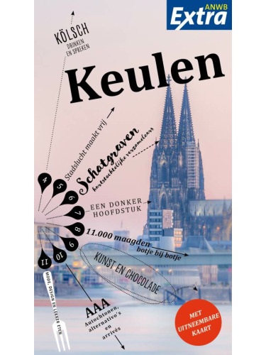 ANWB Extra reisgids Keulen 9789018044404  ANWB ANWB Extra reisgidsjes  Reisgidsen Aken, Keulen en Bonn