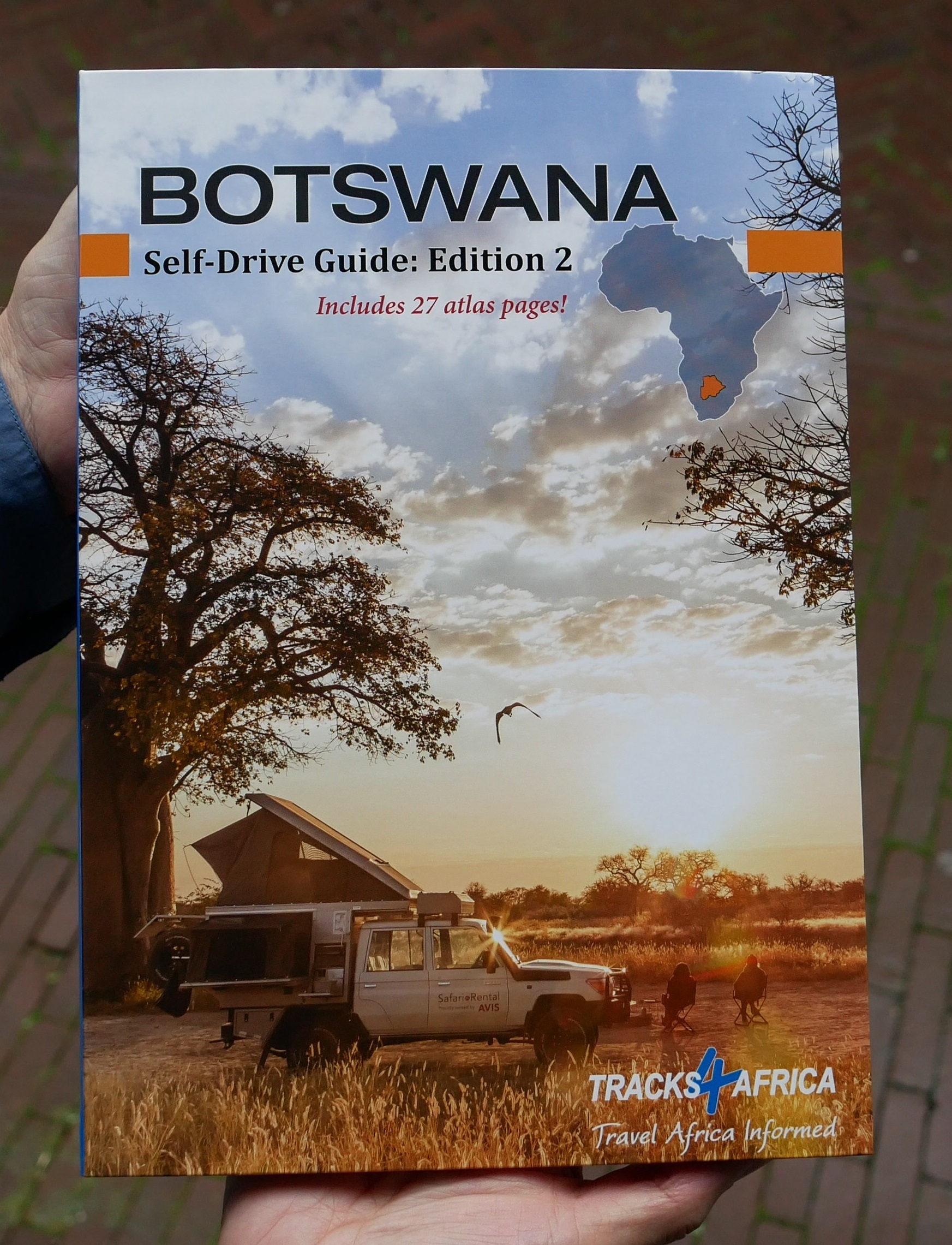 Botswana Self-Drive Guide tracks 9780992183042  Tracks4Africa   Reisgidsen, Wegenatlassen Botswana