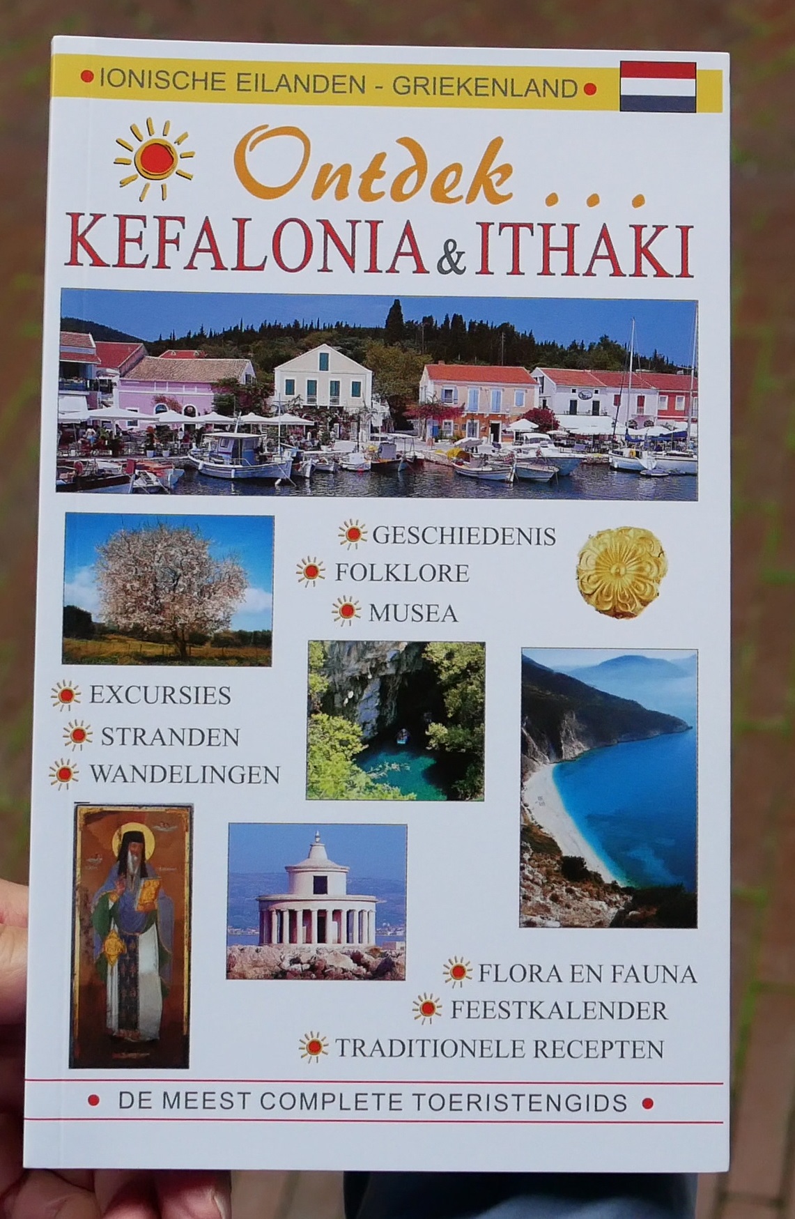 Ontdek Kefaloniá & Itháki [reisgids, 5e ed.] 9786188058194 Hettie Metaxas-Putman Cramer Reithron   Reisgidsen Kefalonia