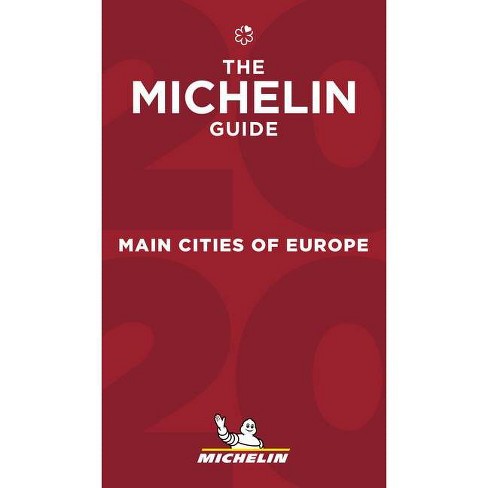 Michelin Gids Europe Main Cities 2020 9782067241909  Michelin Rode Jaargidsen  Hotelgidsen, Restaurantgidsen Europa
