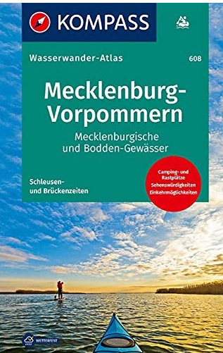 -608 Wasserwanderatlas Mecklenburg-Vorpommern 9783850267410  Kompass   Watersportboeken Mecklenburg-Vorpommern