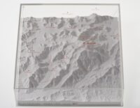 Mount McKinley - reliëfmaquette op schaal 1:200.000 MCKINLEY  Reliorama   Wandkaarten Alaska