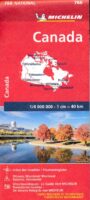 766 Canada 1:4.000.000 9782067216464  Michelin   Landkaarten en wegenkaarten Canada