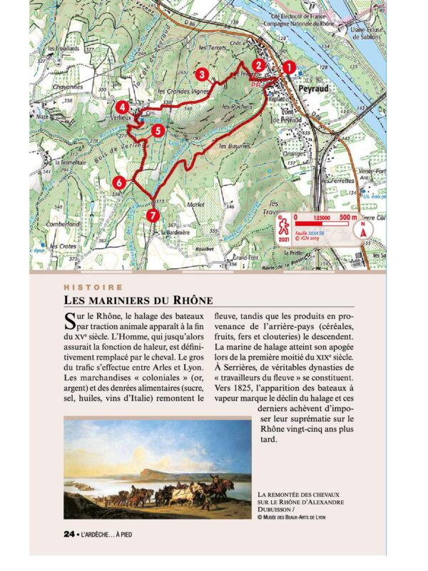 D007   Ardèche... à pied | wandelgids 9782751411359  FFRP Topoguides  Wandelgidsen Ardèche, Drôme