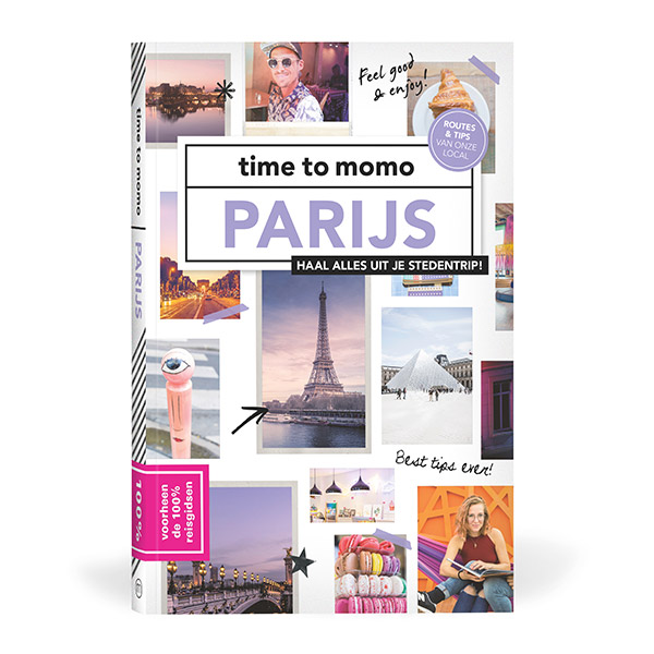 Time to Momo Parijs (100%) 9789493195523  Mo'Media Time to Momo  Reisgidsen Parijs, Île-de-France