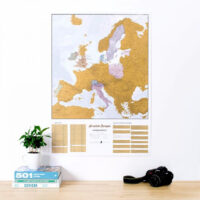 Scratch Map  Europa 9781910378632  MAPS International   Wandkaarten Europa