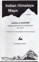 LMI 1  Jammu + Kashmir (Srinagar) MW151  Leomann Maps 1:200.000 Indian Himalaya Maps  Landkaarten en wegenkaarten Indiase Himalaya
