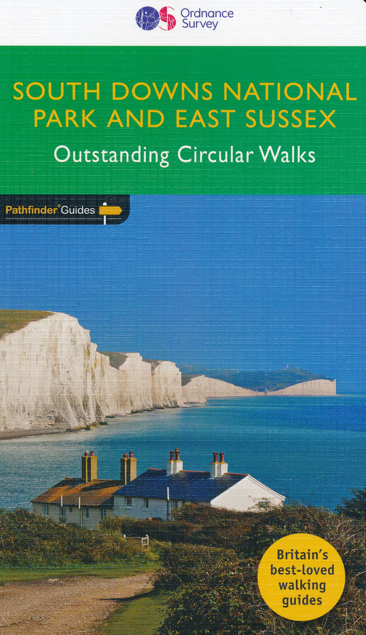 PG-24  East Sussex & the South Downs Walks | wandelgids 9780319090909  Crimson Publishing / Ordnance Survey Pathfinder Guides  Wandelgidsen Zuidoost-Engeland