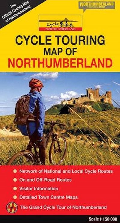 Northumberland Cycle Touring Map 1:150 000 9780993116117  Northern Heritage   Fietskaarten Noordoost-Engeland