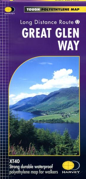 Great Glen Way | wandelkaart 1:40.000 9781851374632  Harvey Maps   Meerdaagse wandelroutes, Wandelkaarten de Schotse Hooglanden (ten noorden van Glasgow / Edinburgh)