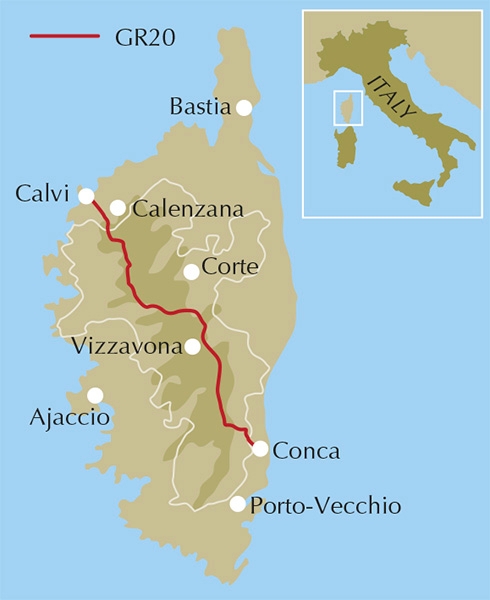 The Corsican High Level Route - Walking the GR-20 | wandelgids 9781852848521 Castle Cicerone Press   Meerdaagse wandelroutes, Wandelgidsen Corsica