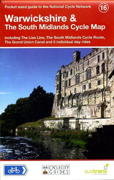 CCG16 Warwickshire & The South Midlands Cycle Map 9781900623384  Cycle City Guides / Sustrans   Fietskaarten Midlands, Cotswolds