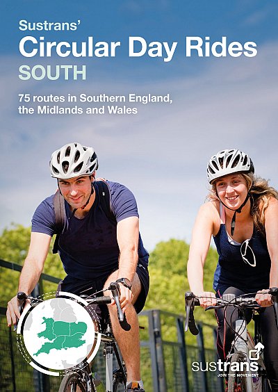 Sustrans' Circular Day Rides South 9781910845448  AA Sustrans Cycling Guides  Fietsgidsen West Country, Zuidoost-Engeland