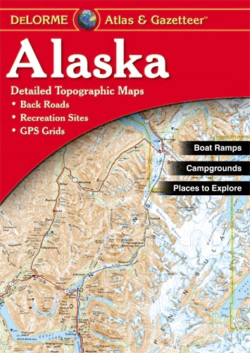 Alaska Delorme Atlas & Gazetteer 9781946494115  Delorme Delorme Atlassen  Wegenatlassen Alaska