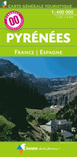 Pyreneeën 1:400.000 9782344013403  Randonnees Pyrénéennes   Landkaarten en wegenkaarten Pyreneeën en Baskenland
