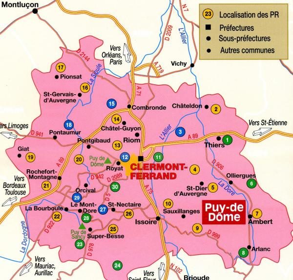CHA-143   Puy-de-Dôme 9782844662439  Chamina Guides de randonnées  Wandelgidsen Auvergne
