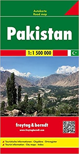 Pakistan | autokaart, wegenkaart 1:1.500.000 9783707909821  Freytag & Berndt   Landkaarten en wegenkaarten Pakistan
