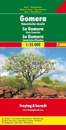 La Gomera 1:35.000 9783707916478  Freytag & Berndt   Landkaarten en wegenkaarten, Wandelkaarten La Gomera