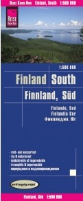landkaart, wegenkaart Zuid-Finland 1:500.000 9783831773954  Reise Know-How WMP Polyart  Landkaarten en wegenkaarten Finland