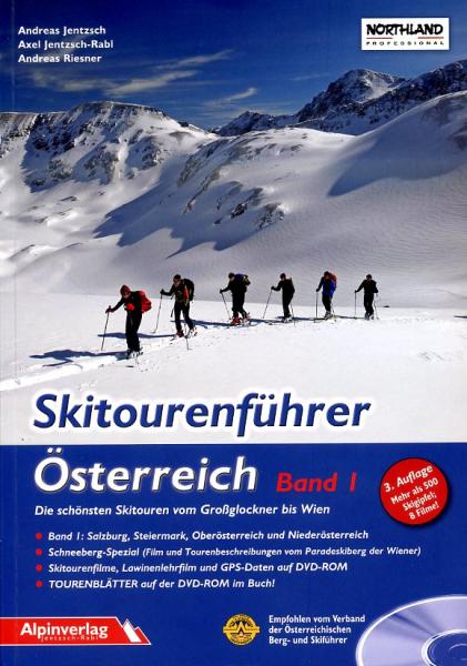 Skitourenführer Österreich, m. DVD-ROM 9783902656056  Alpin Verlag   Wintersport Oostenrijk