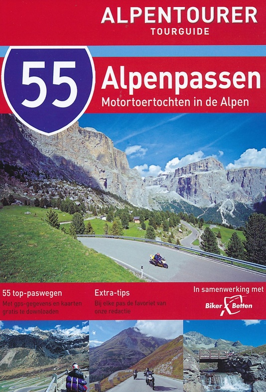 55 Alpenpassen 9783939997191  Motourmedia Alpentourer Tourguides  Motorsport, Reisgidsen Zwitserland en Oostenrijk (en Alpen als geheel)