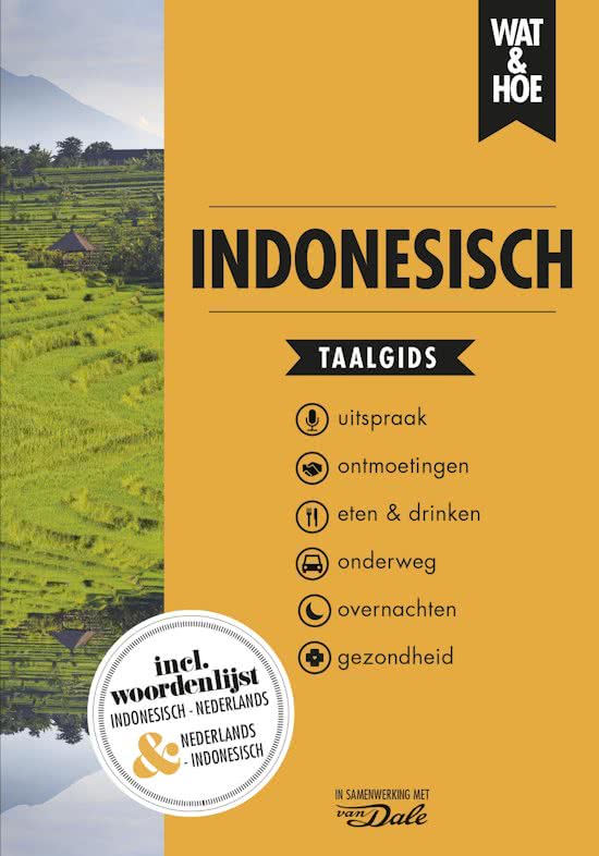 Wat en Hoe: Indonesisch | taalgids 9789021567228  Kosmos Wat en Hoe Taalgids  Taalgidsen en Woordenboeken Indonesië