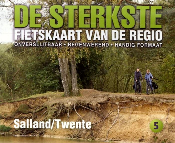DSF-05  De sterkste fietskaart van Salland en Twente 1:50.000 9789058817112  Buijten & Schipperheijn DSF  Fietskaarten Kop van Overijssel, Vecht & Salland, Twente