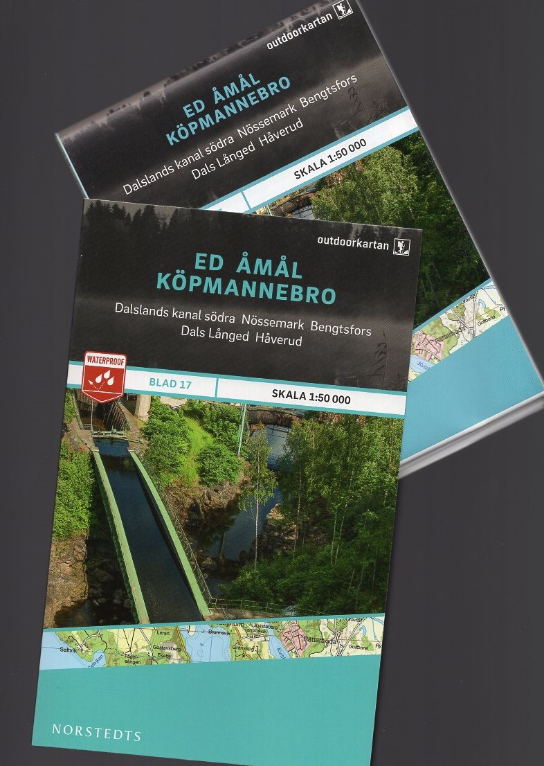 OK-17 Ed Åmål Köpmannebro 1:50.000 9789113068381  Norstedts Outdoorkartan (Fjällkartan)  Wandelkaarten, Watersportboeken Zuid-Zweden