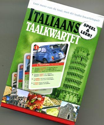 Taalkwartet Italiaans 9789491263057  Scala Taalkwartetten  Cadeau-artikelen, Taalgidsen en Woordenboeken Italië
