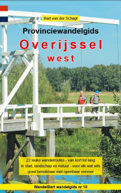 Provinciewandelgids West-Overijssel 9789491899249 Bart van der Schagt Anoda   Wandelgidsen Kop van Overijssel, Vecht & Salland