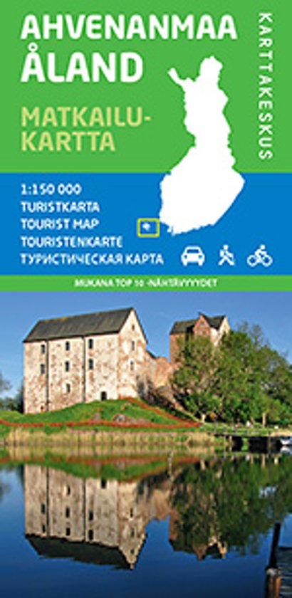 Åland (Aland), Ahvenanmaa 1:100.000 9789522662170  Genimap Oy Wandelkaarten Finland  Landkaarten en wegenkaarten Zuid-Finland en Midden-Finland